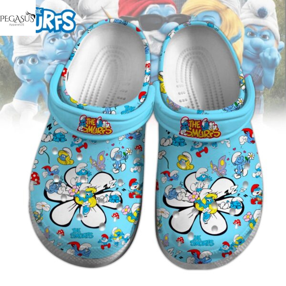 The Smurfs Blue Crocs The Smurfs Blue Crocs
