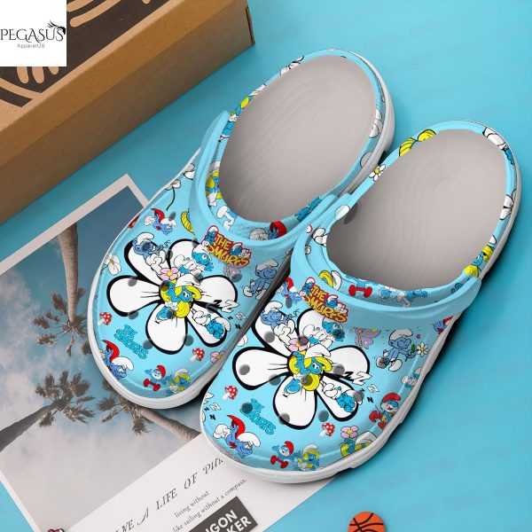 The Smurfs Blue Crocs
