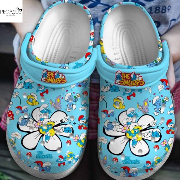 The Smurfs Blue Crocs