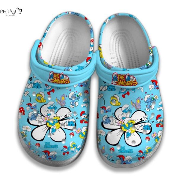 The Smurfs Blue Crocs