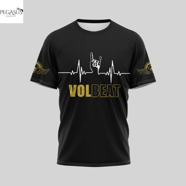 Volbeat Counting – Still Counting All The Assholes In The Room 3D T-Shirt