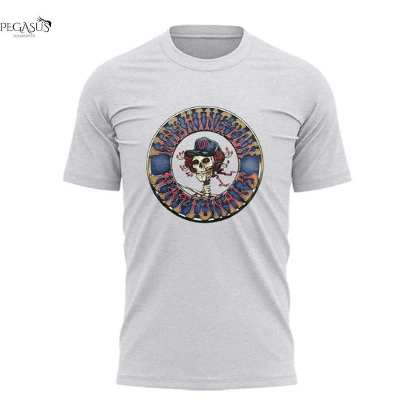 Washington Nationals Grateful Dead Night 3D T-Shirt