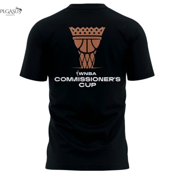WNBA Commissioner Cup Champions 2025 Indiana Fever 3D T-Shirt