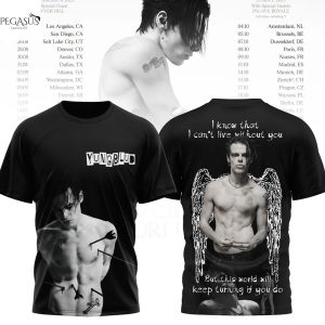 Yungblud I Know That I Cant Live Without You But This World Will Keep Turning If You Do 3D T-Shirt