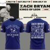 Zach Bryan x New York Giants Kings Of Leon 2025 3D T-Shirt