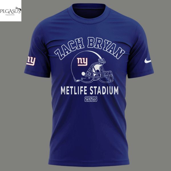 Zach Bryan x New York Giants Kings Of Leon 3D T-Shirt