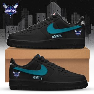 Charlotte Hornets Blackout Air Force 1