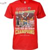 Texas Tech Red Raiders Big 12 Men Football Champions Unisex T-Shirt