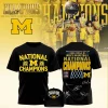 Michigan Wolverines 2026 National Champions Basketball 3D T-Shirt – Black Michigan Wolverines 2026 National Champions Basketball 3D T-Shirt – Black