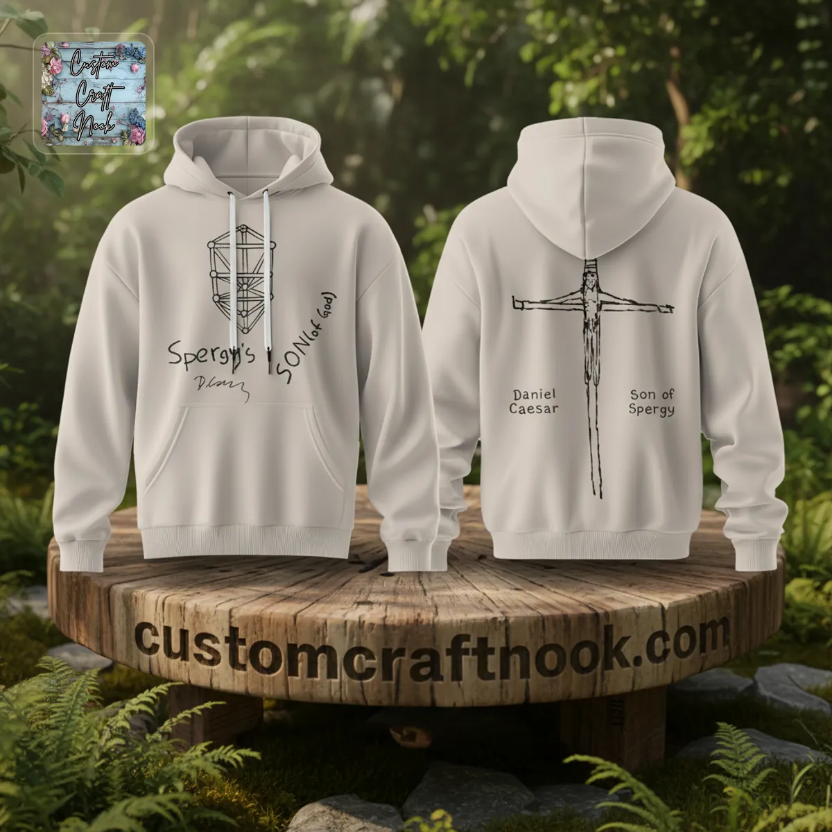 Daniel Caesar Son Of Spergy 2026 Tour Graphic Hoodie