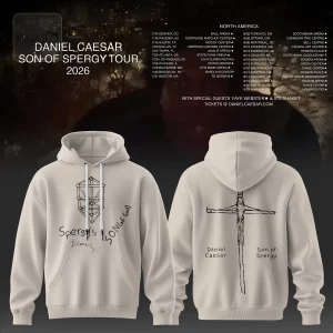 Daniel Caesar Son Of Spergy 2026 Tour Official Hoodie