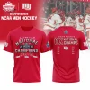Denver Pioneers Men’s Hockey 2026 National Champions White 3D T-Shirt