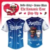 Hello Kitty Bruno Mars The Romantic Tour Pop-Up Pink Yankees Baseball Jersey Hello Kitty Bruno Mars The Romantic Tour Pop-Up Pink Yankees Baseball Jersey
