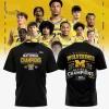 Michigan Wolverines 2026 Champions NCAA Basketball Black 3D T-Shirt Michigan Wolverines 2026 Champions NCAA Basketball Black 3D T-Shirt